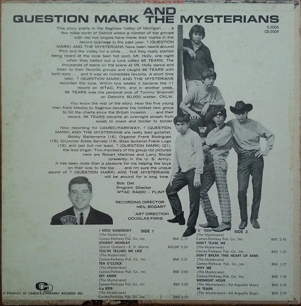 ? Question Mark And The Mysterians* - 96 Tears (LP, Album, Mono) (VG )