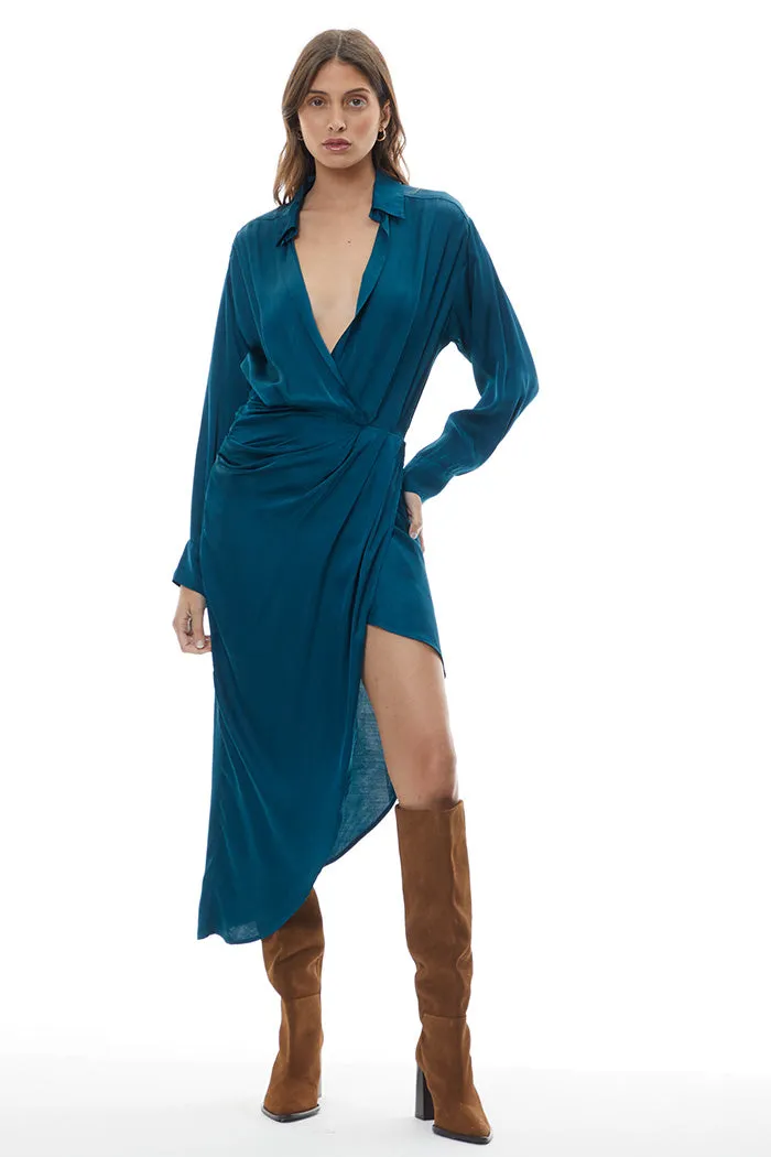 Aimee Dress // Deep Teal ~ NO RETURNS