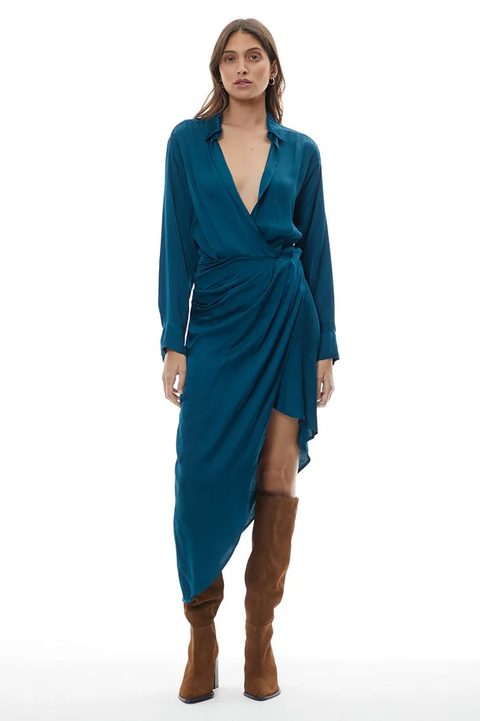 Aimee Dress // Deep Teal ~ NO RETURNS