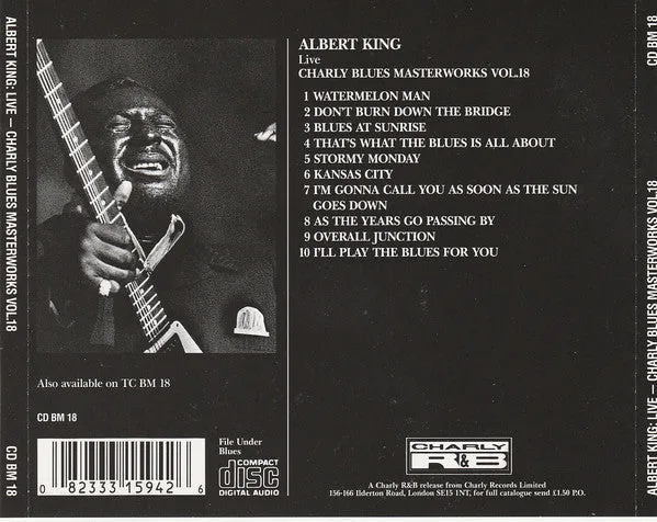 Albert King - Albert Live (CD, RE) (NM or M-)