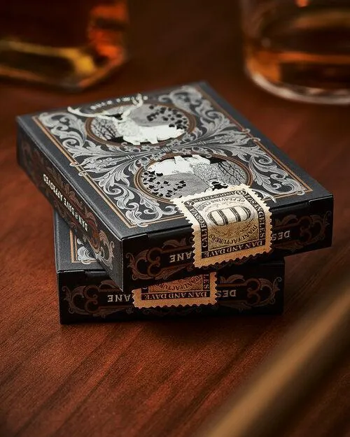 Antler Playing Cards - Black Edition