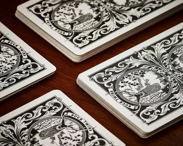 Antler Playing Cards - Black Edition