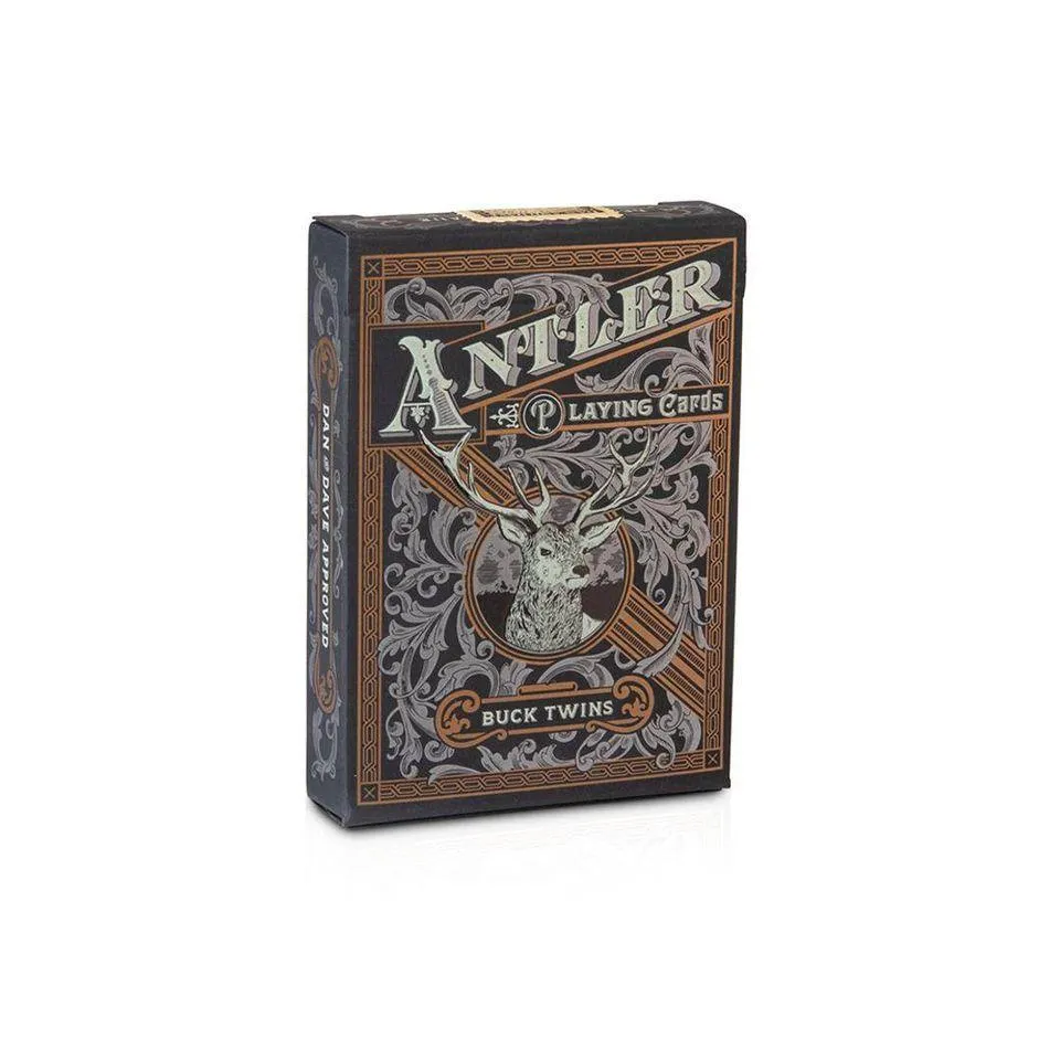 Antler Playing Cards - Black Edition