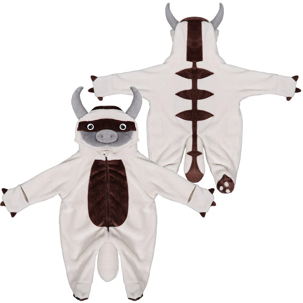 Avatar: The Last Airbender Appa Flying Bull Baby Climbing Cospaly Jumpsuit