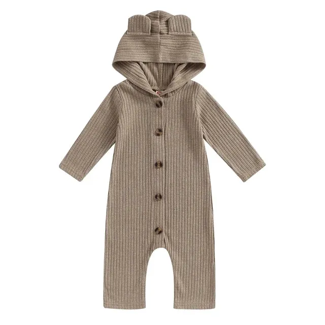 Baby Layette - Gender Neutral Teddy Bear Romper