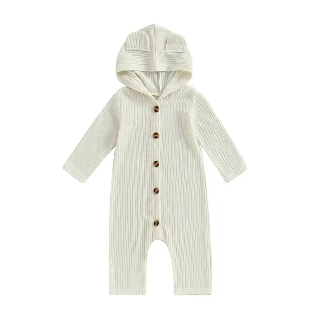 Baby Layette - Gender Neutral Teddy Bear Romper