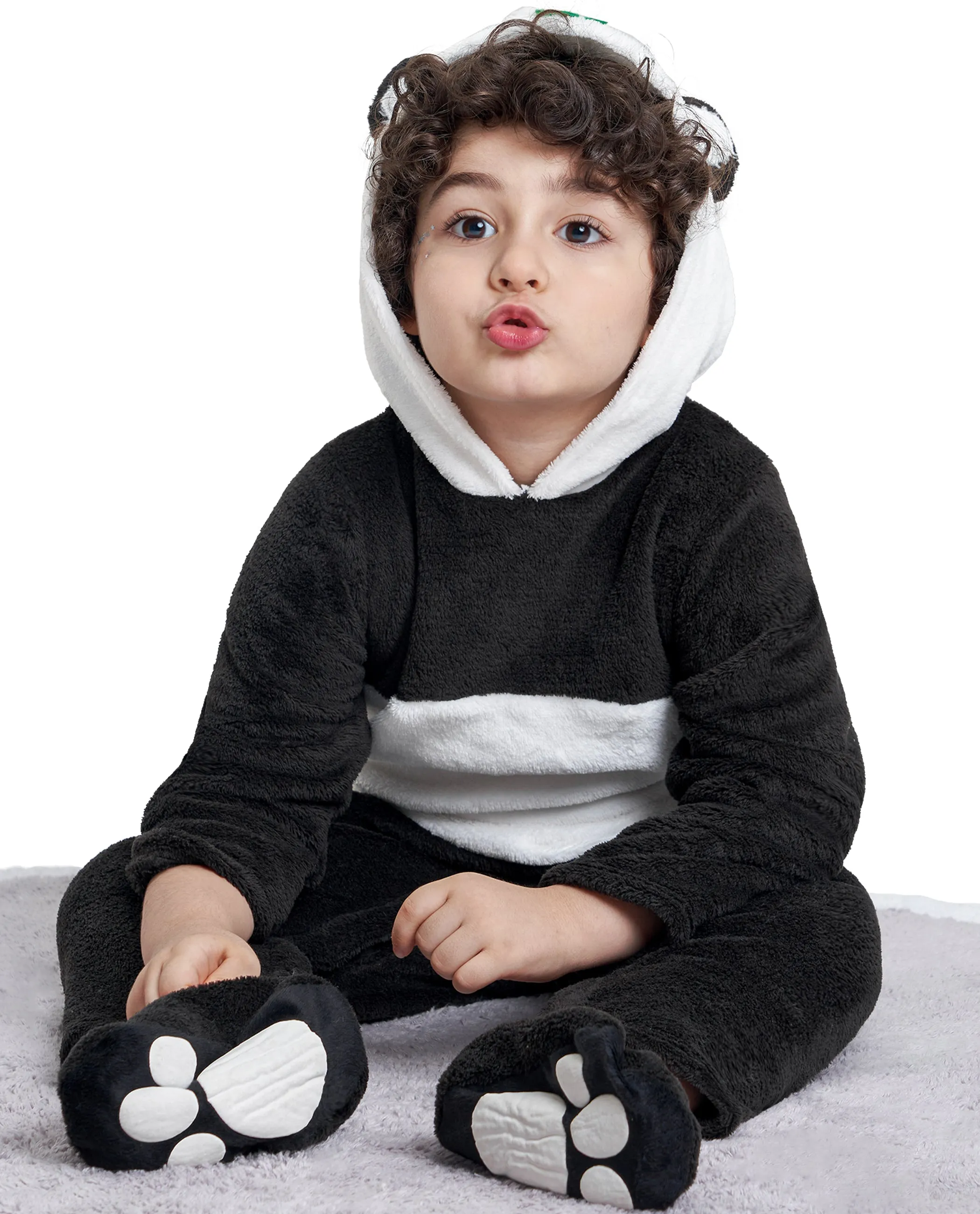 Baby Toddlers Unisex Panda Costume Jumpsuit