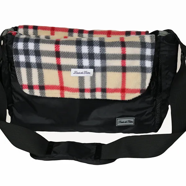 Bag Liner/Blanket - Cream Plaid