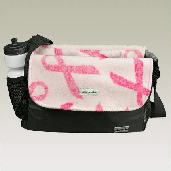 Bag Liner/Blanket - Pink Ribbon