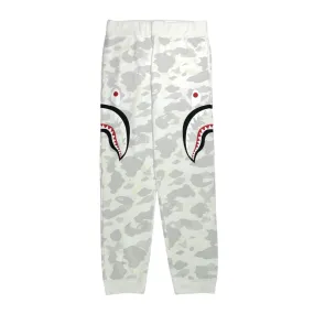 Bape City Camo Shark Slim Sweatpants White Pre-Owned