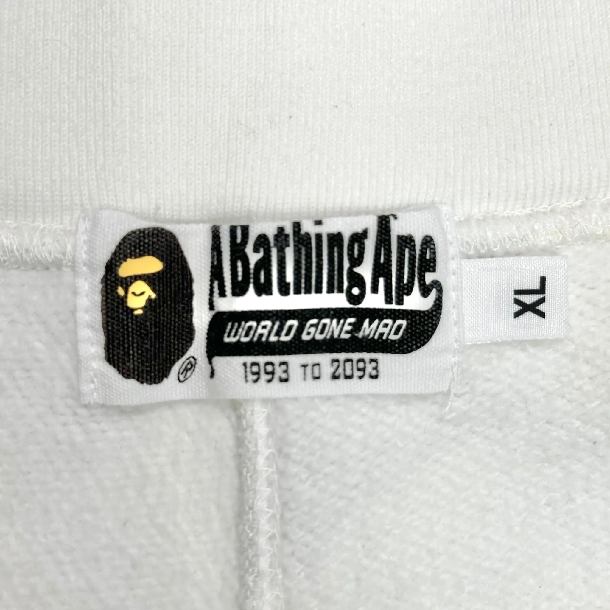 Bape City Camo Shark Slim Sweatpants White Pre-Owned