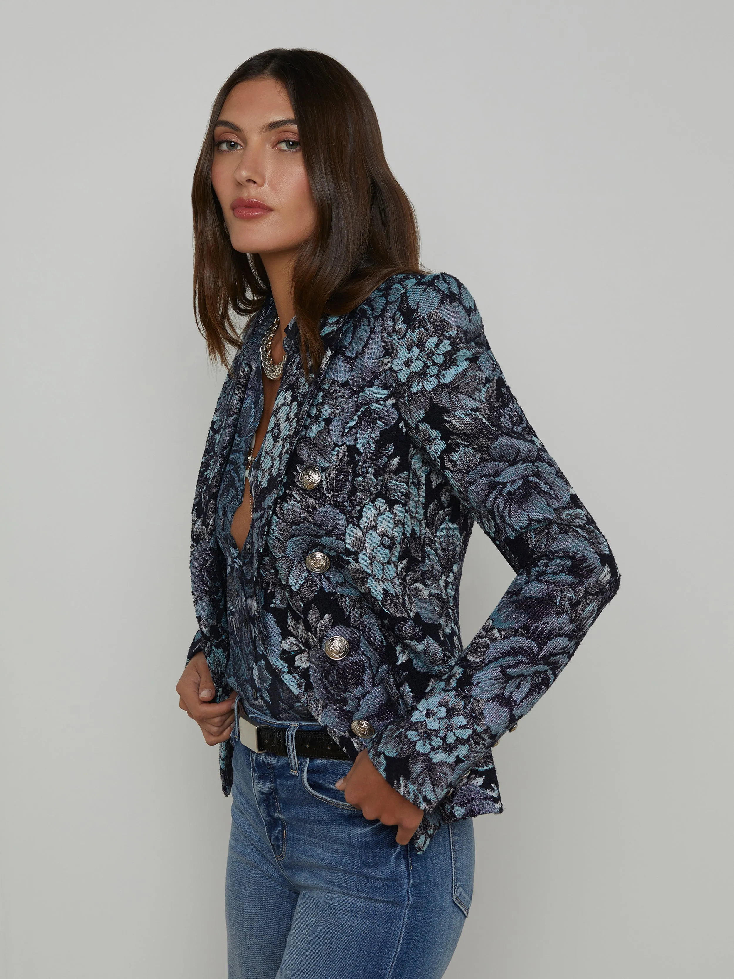 Bethany Jacquard Blazer