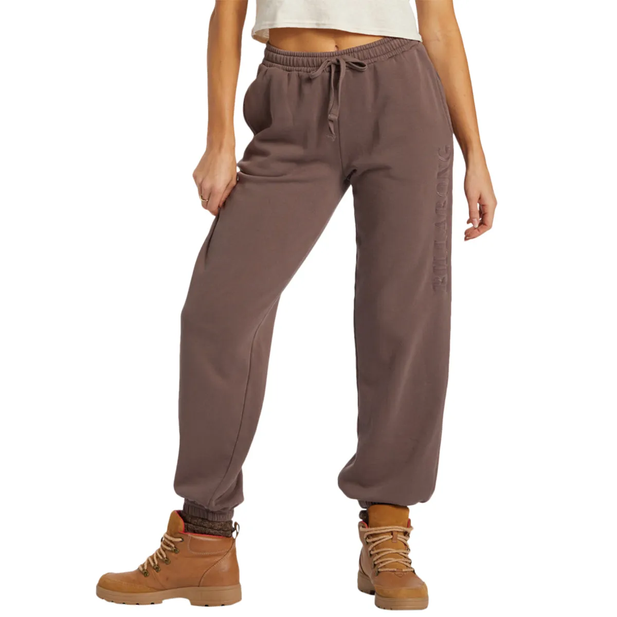 Billabong Women's Palmin Elastic Waist Jogger Sweatpants