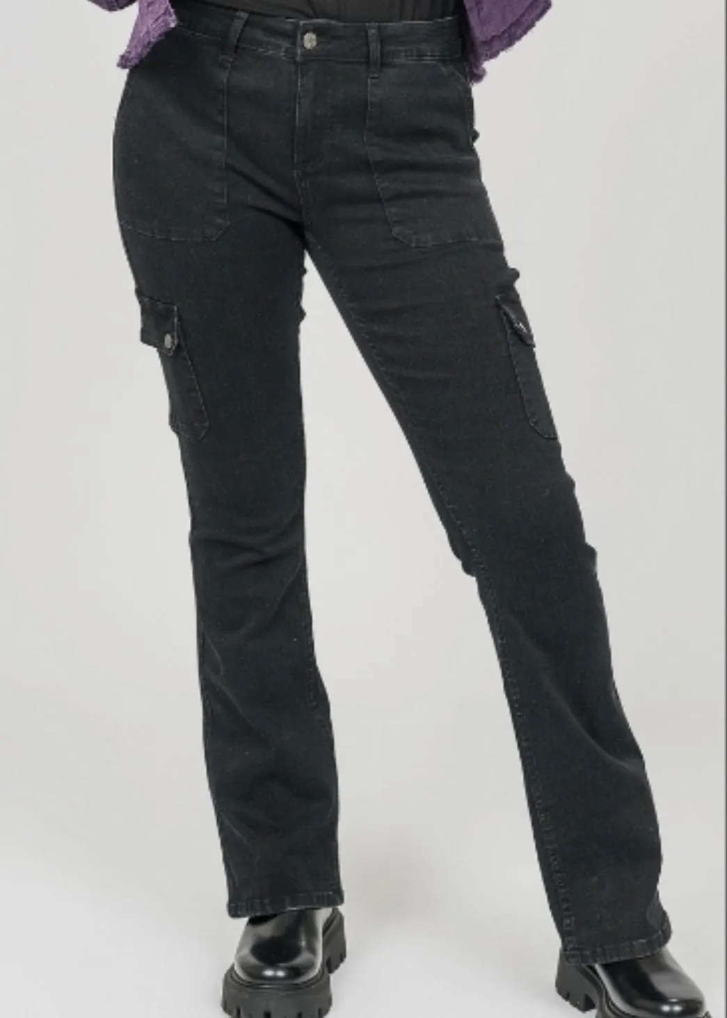 Black Cargo Pant