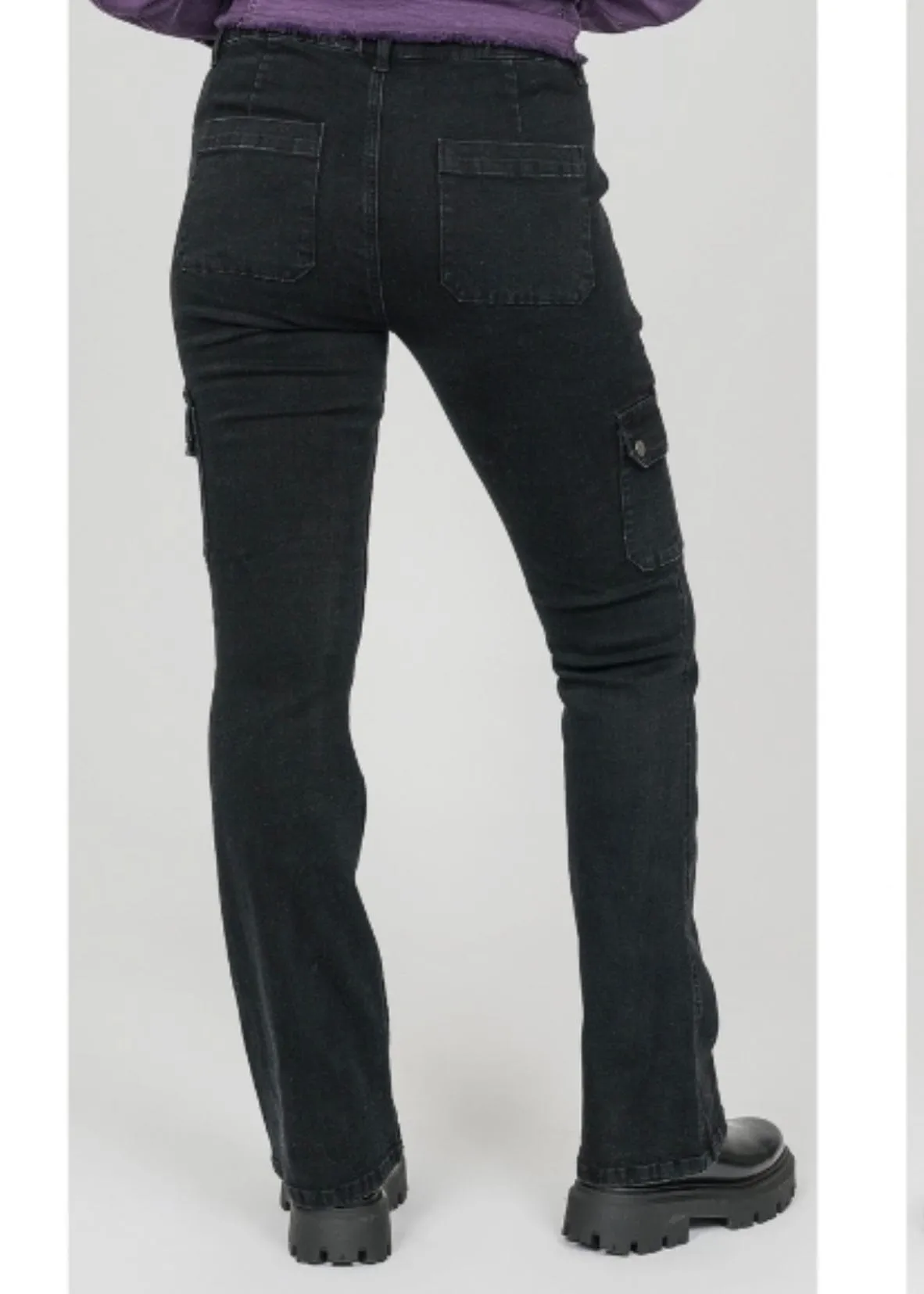 Black Cargo Pant