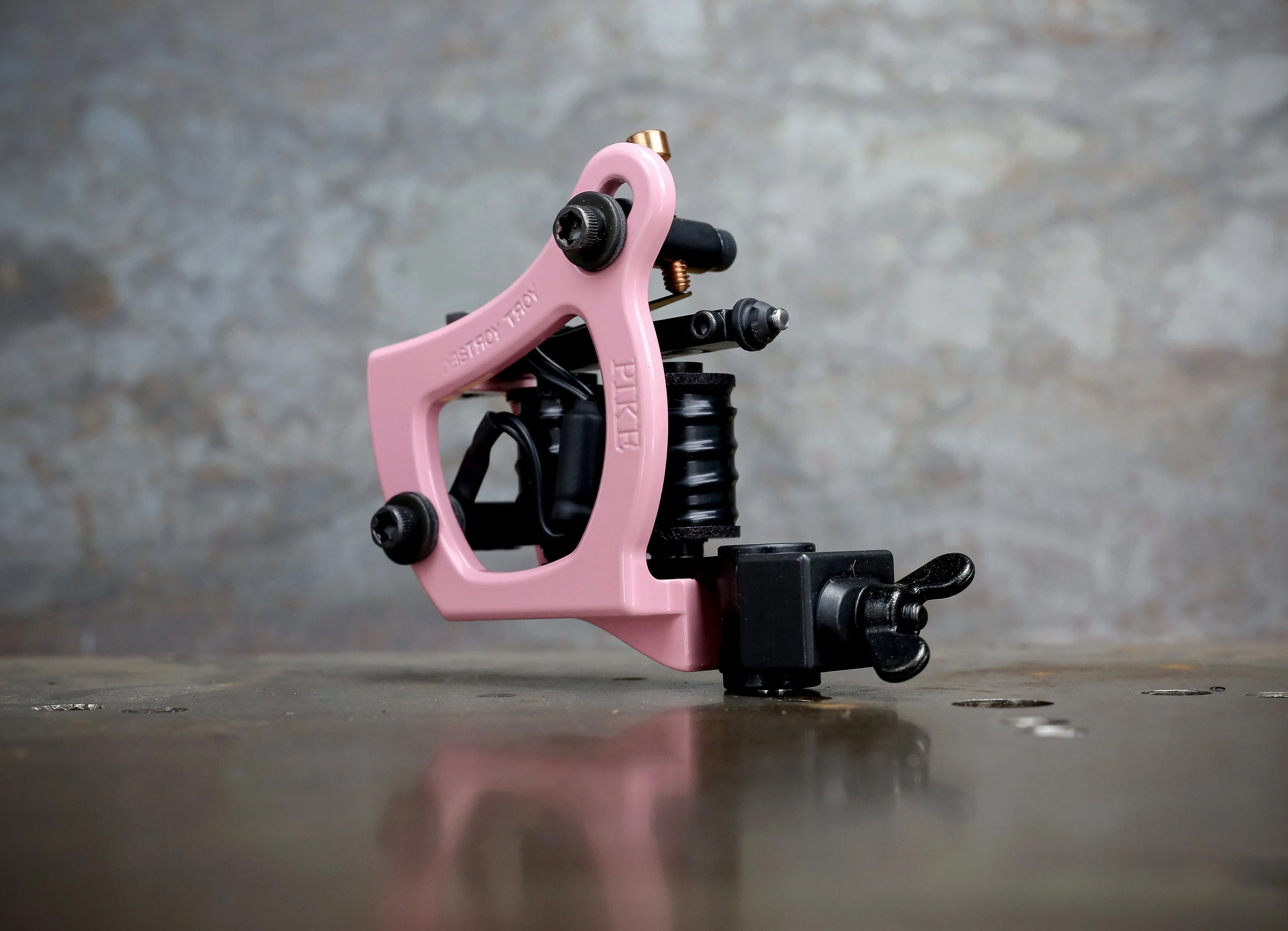 BLACK FRIDAY Mike Pike x Destroy Troy Teacup Liner - Pink x Black