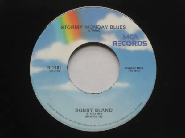 Bobby Bland - Stormy Monday Blues / Gotta Get To Know You (7", RE) (NM or M-)