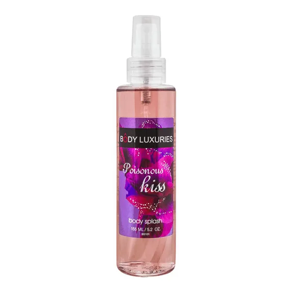 BODY LUXURIES POISONOUS KISS BODY SPLASH 155ML