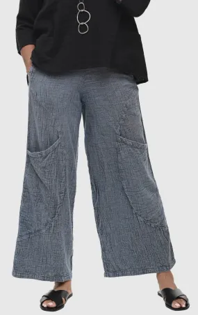 Boho Pants in Taper Stormy