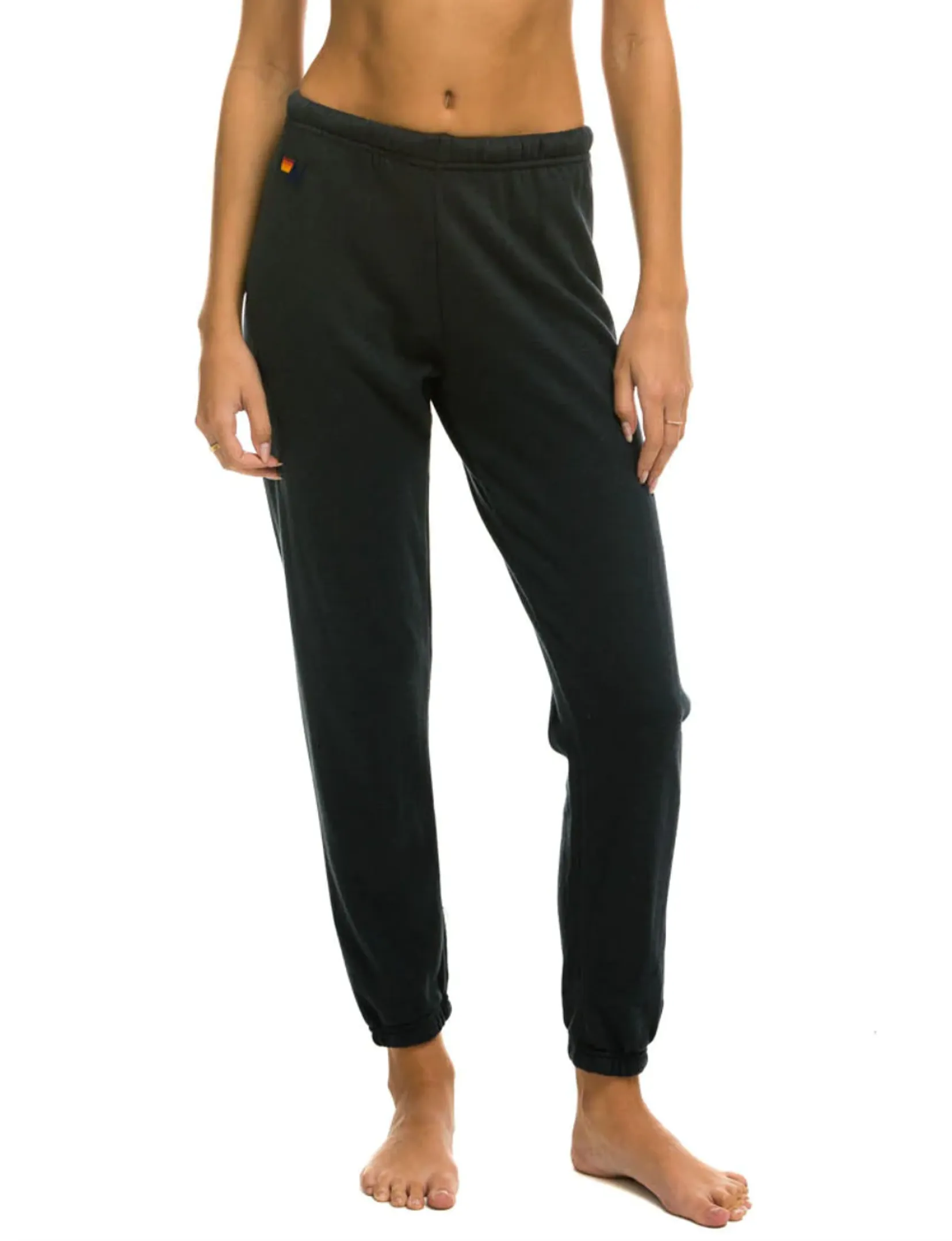 Bolt Womens Sweatpants, Charcoal/White