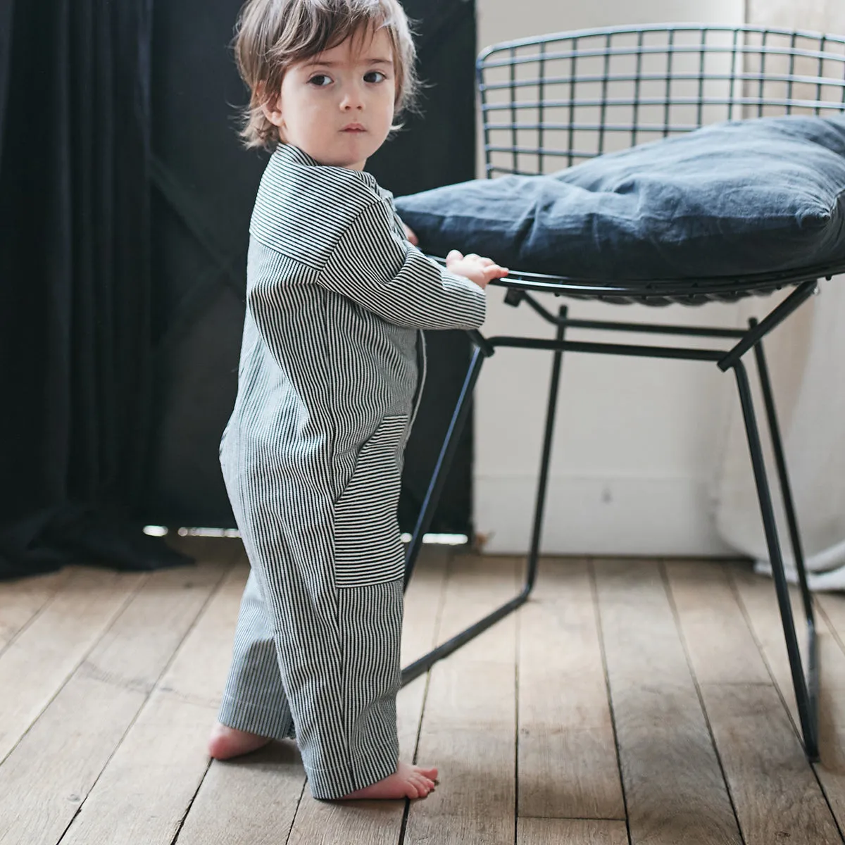 BROOKLYN Jumpsuit - Baby 6M/4Y - Paper Sewing Pattern