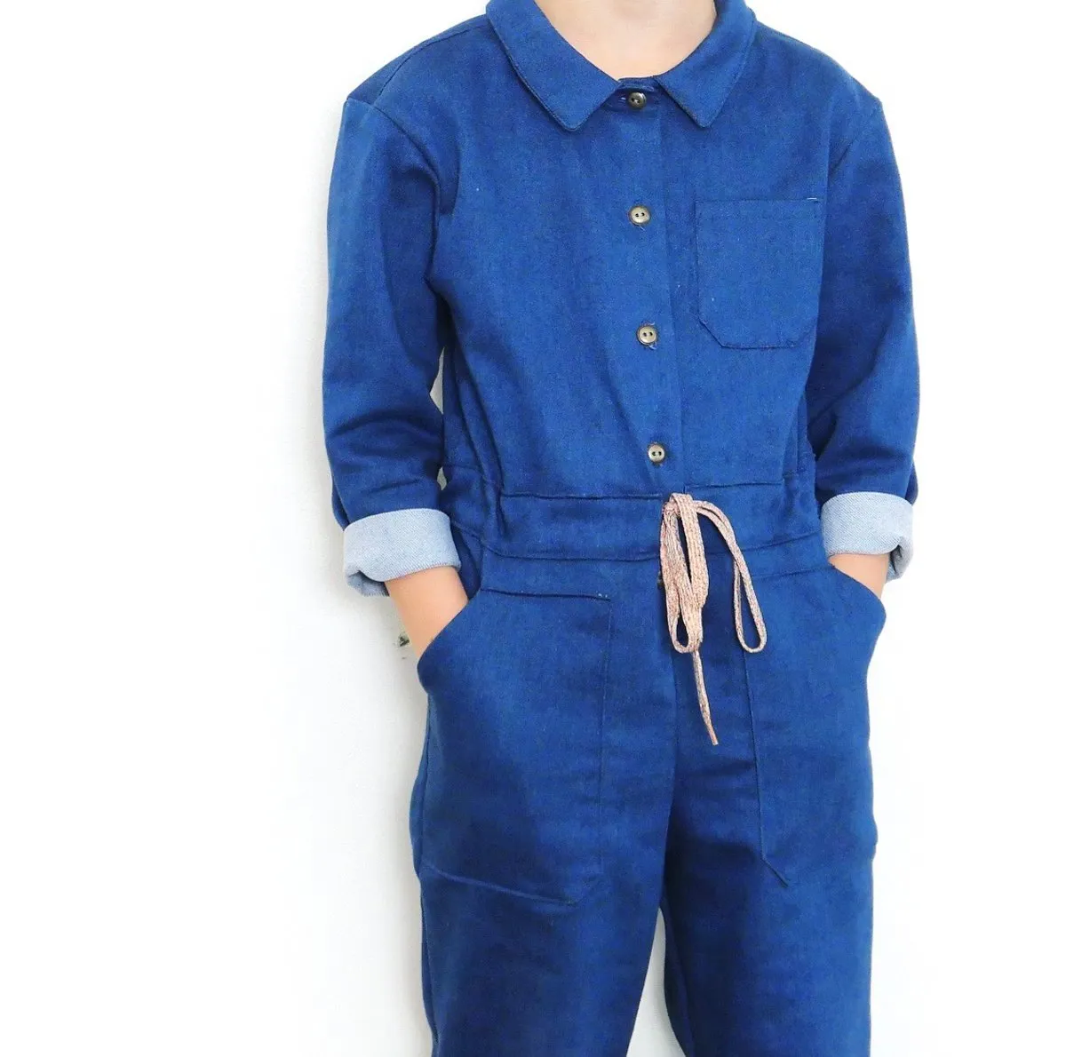 Brooklyn Jumpsuit Sewing Pattern - Kids 3/12Y - Ikatee