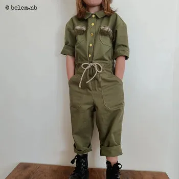 BROOKLYN Kids Jumpsuit - Kids 3/12Y - Paper Sewing Pattern