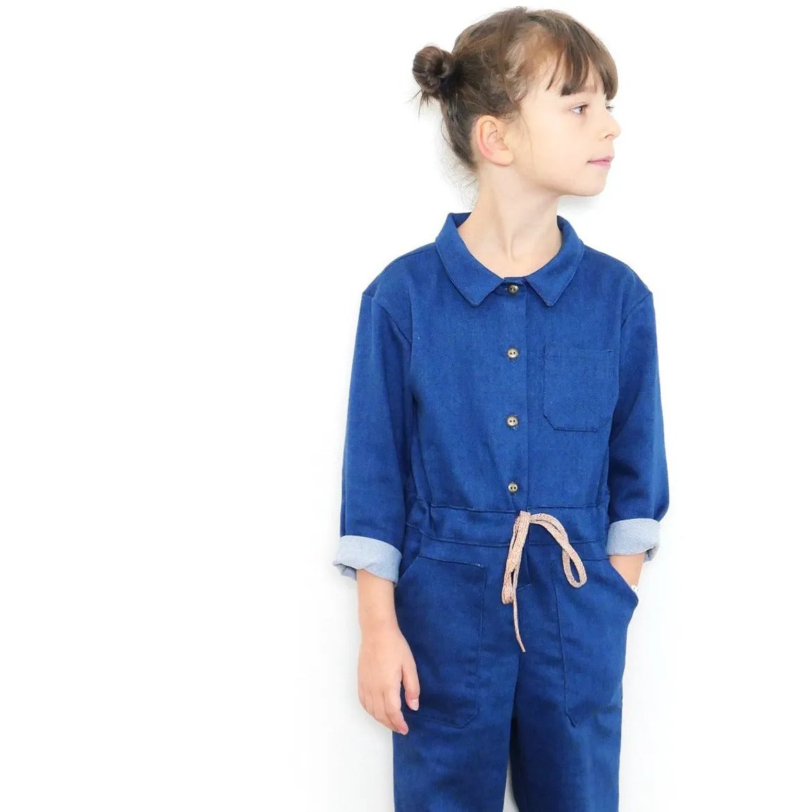 BROOKLYN Kids Jumpsuit - Kids 3/12Y - PDF Sewing Pattern