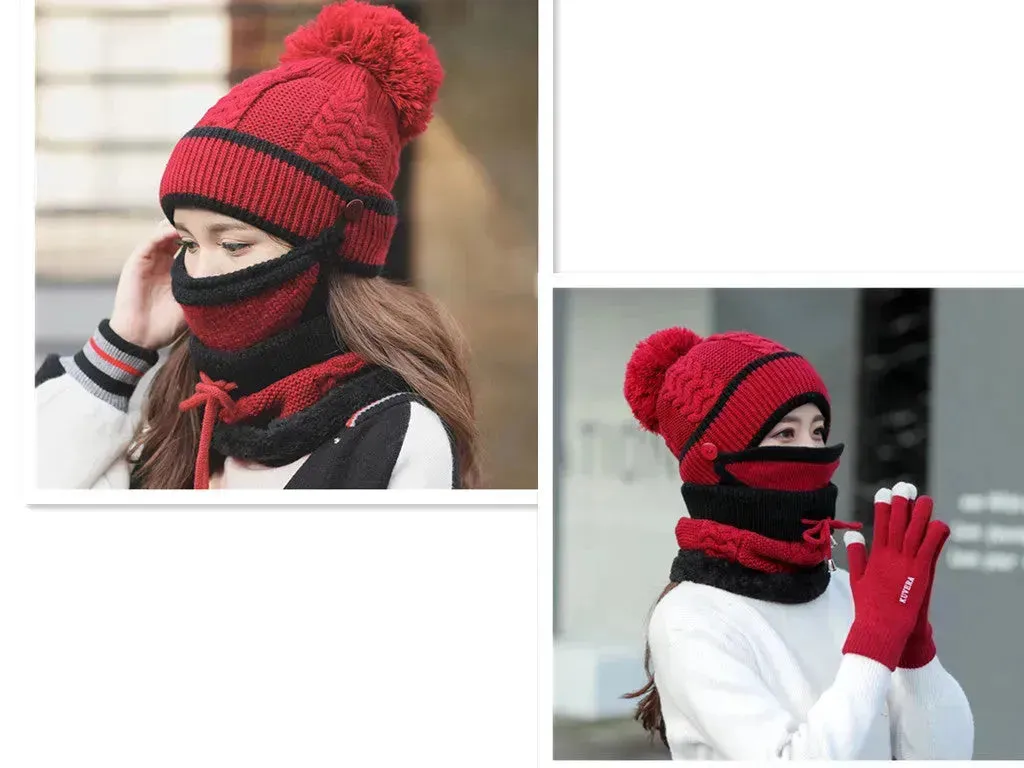 Buy Full Face winter cover knitted mask balaclavas for cold weathers