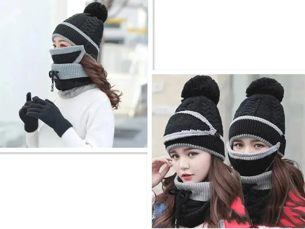 Buy Full Face winter cover knitted mask balaclavas for cold weathers