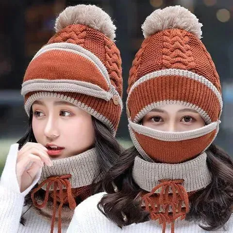 Buy Full Face winter cover knitted mask balaclavas for cold weathers