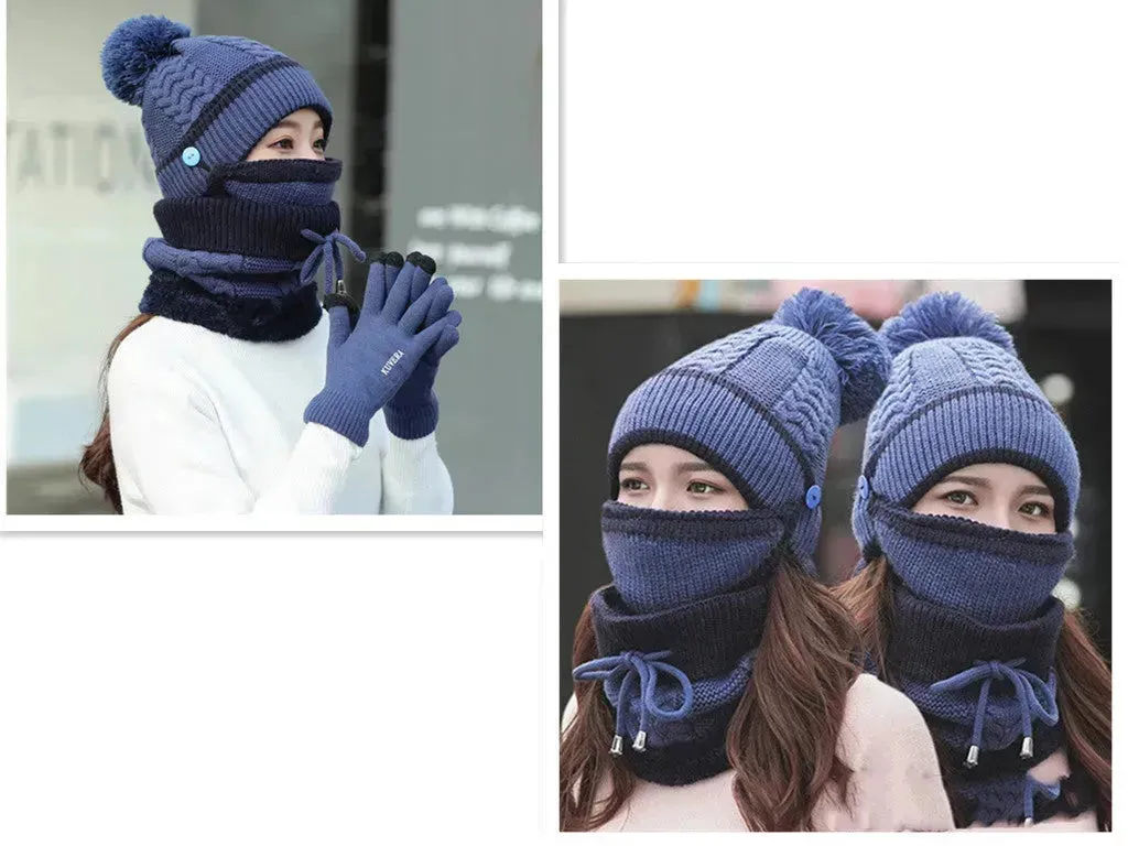 Buy Full Face winter cover knitted mask balaclavas for cold weathers