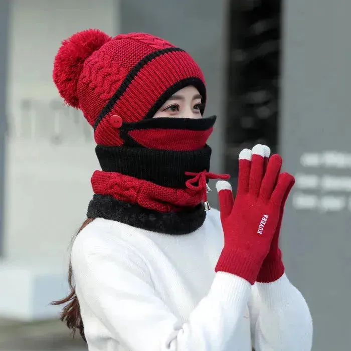 Buy Full Face winter cover knitted mask balaclavas for cold weathers