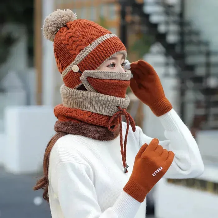 Buy Full Face winter cover knitted mask balaclavas for cold weathers