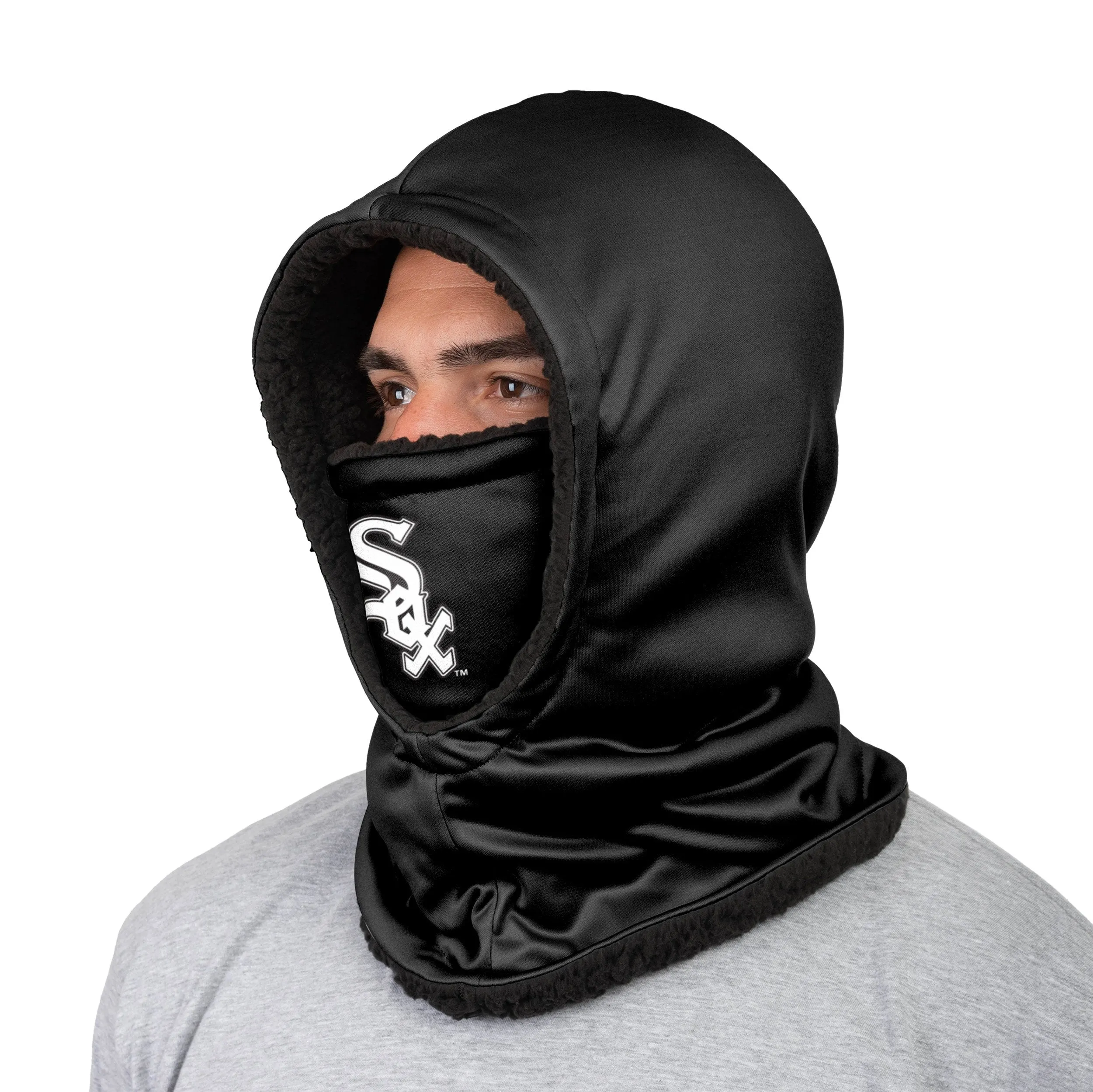 Chicago White Sox MLB Black Hooded Gaiter