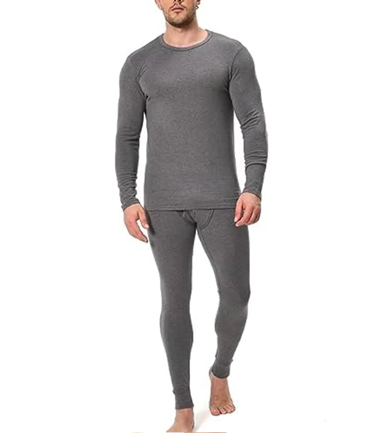 Comfneat Men's Thermal Underwear Base Layer Top & Bottom