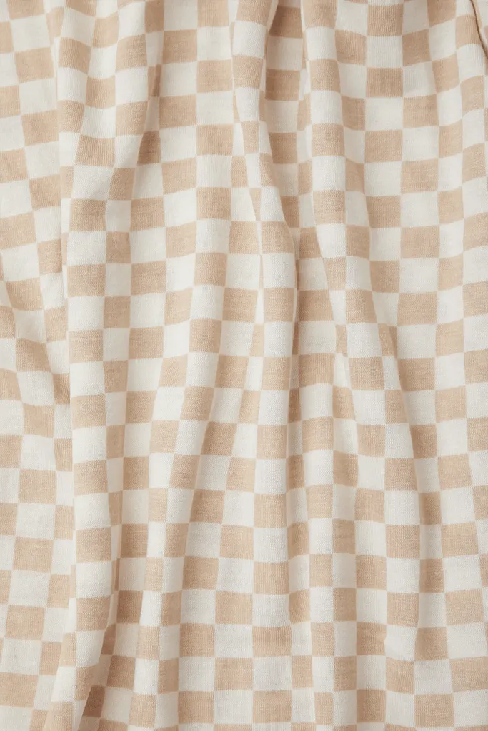 Cream Chequer Solly Dolly