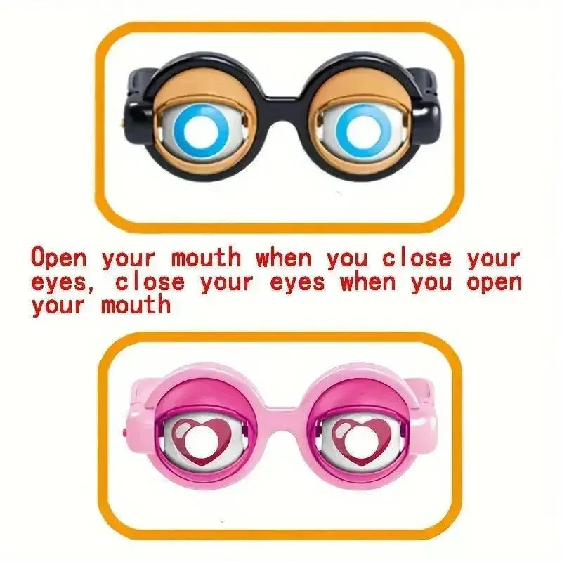 Creative Novelty Pop Up Eye Glasses