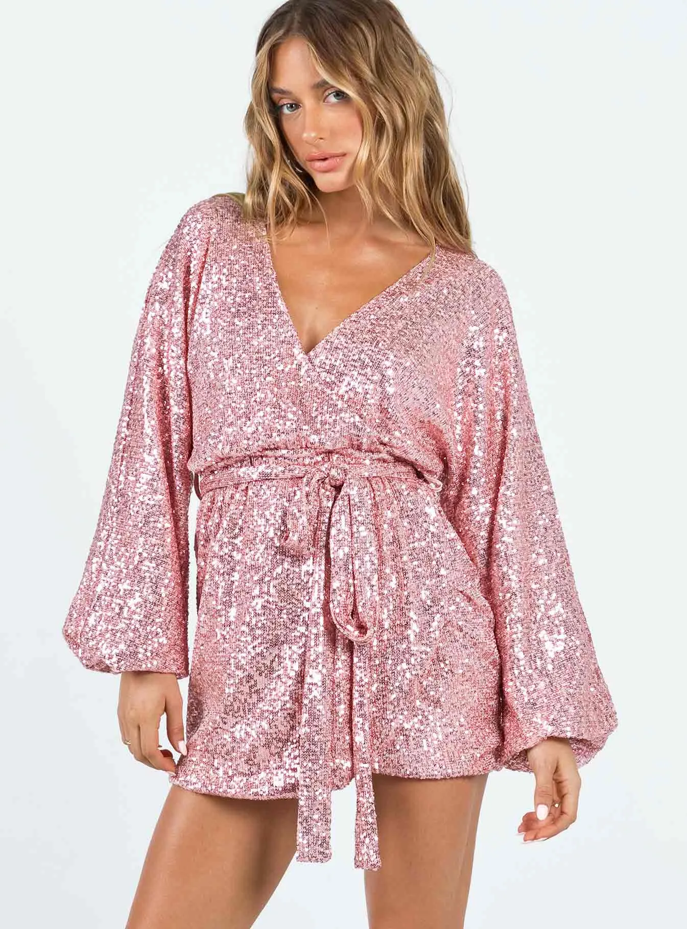 Dancing Queen Mini Dress Pink