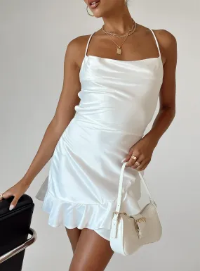 Darian Mini Dress White