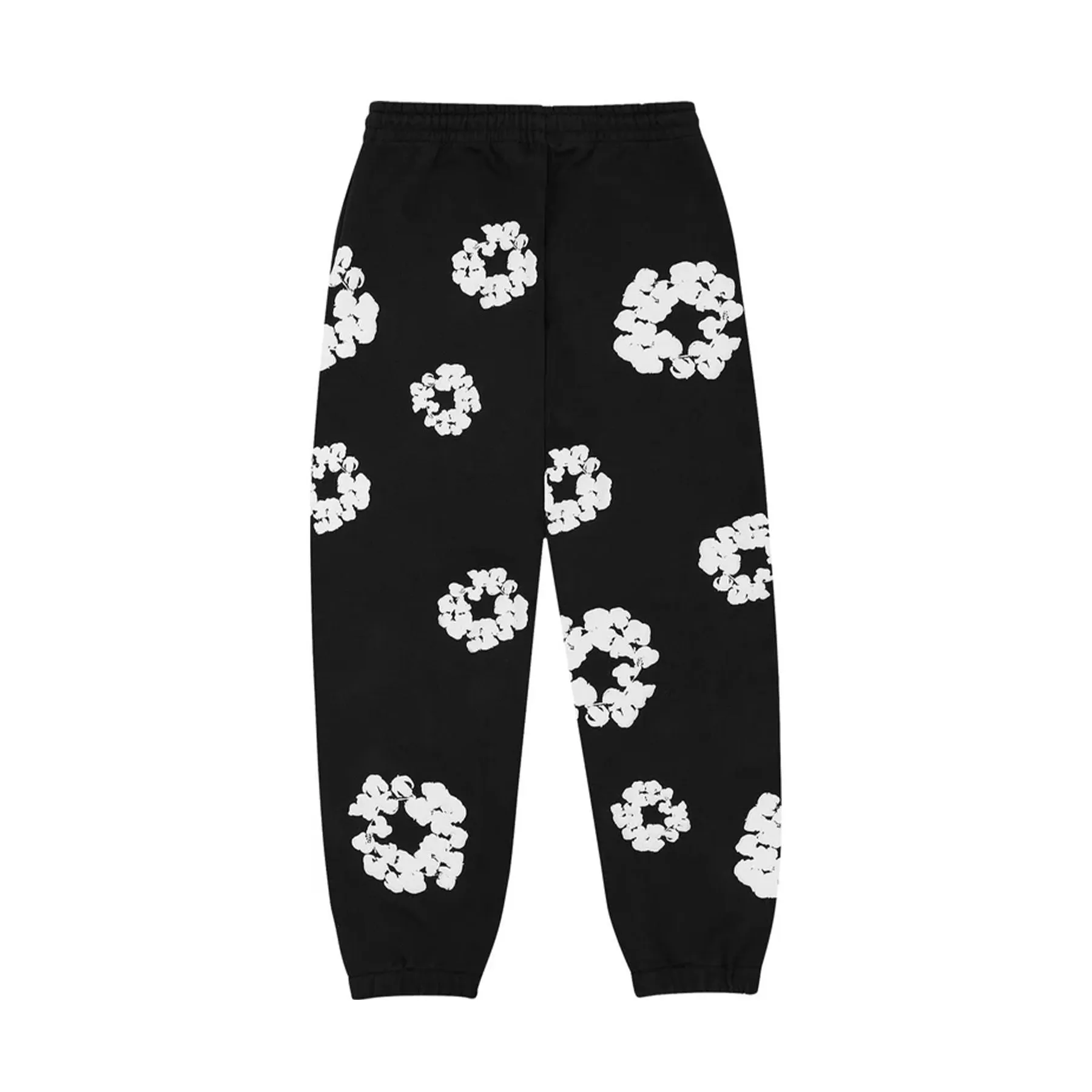 Denim Tears The Cotton Wreath Sweatpants 'Black'