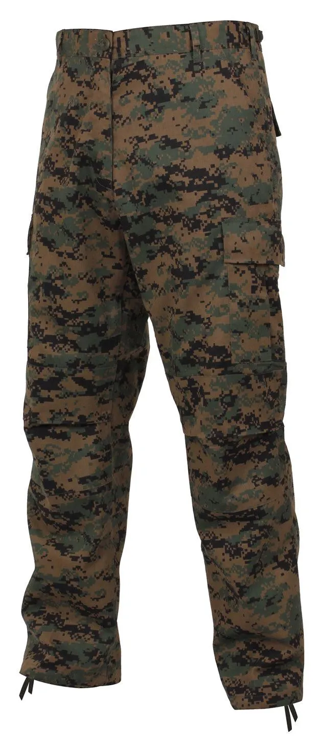 Digital Camo Tactical BDU Pants