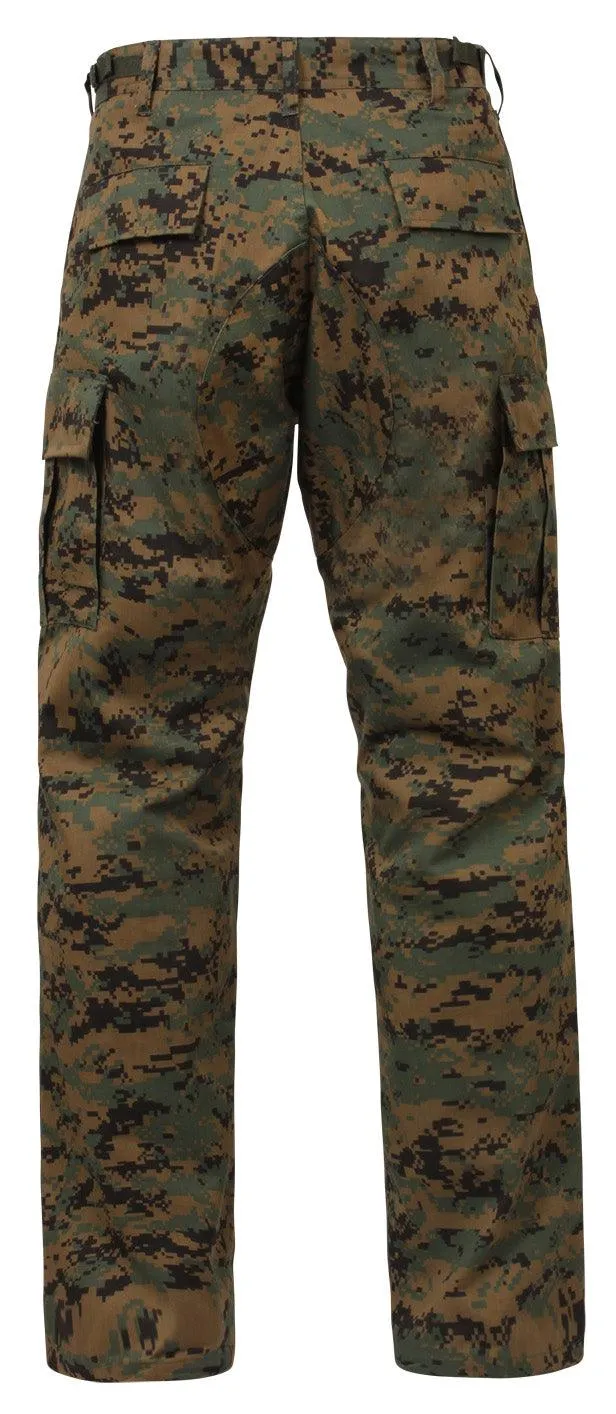 Digital Camo Tactical BDU Pants