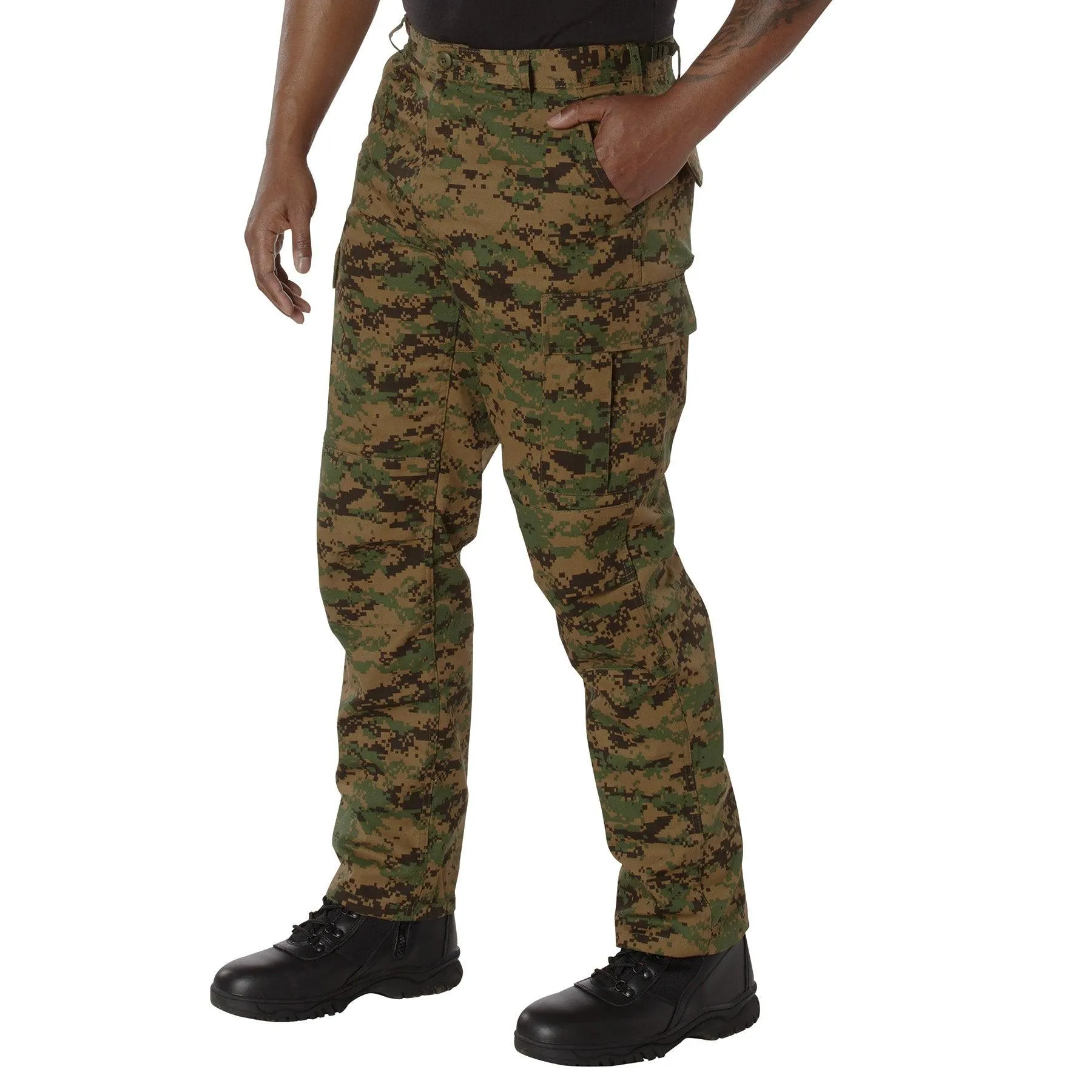 Digital Camo Tactical BDU Pants