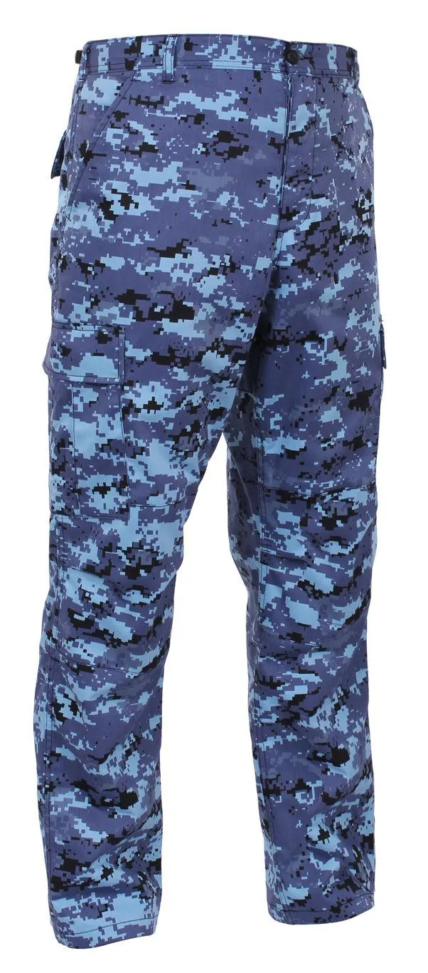 Digital Camo Tactical BDU Pants