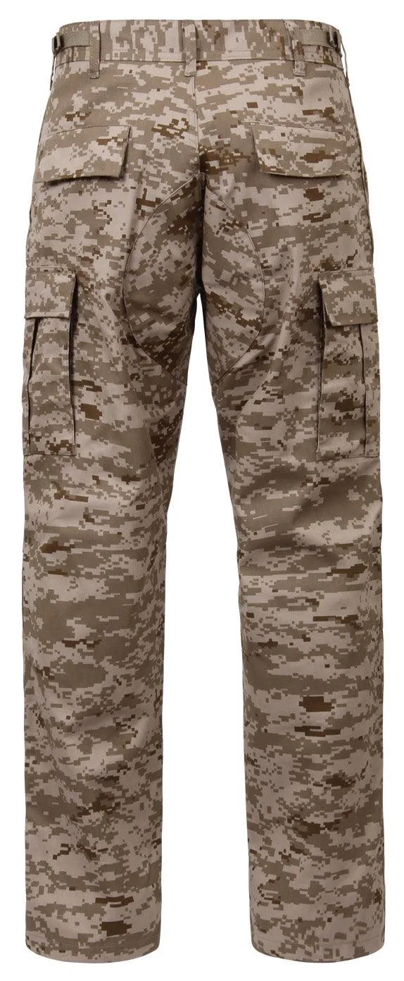 Digital Camo Tactical BDU Pants