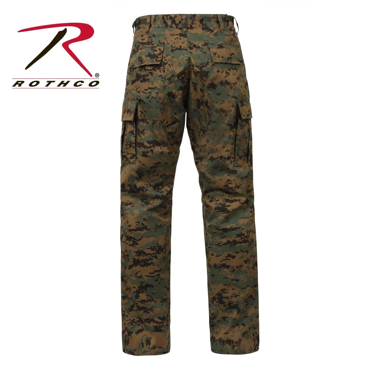 Digital Camo Tactical BDU Pants