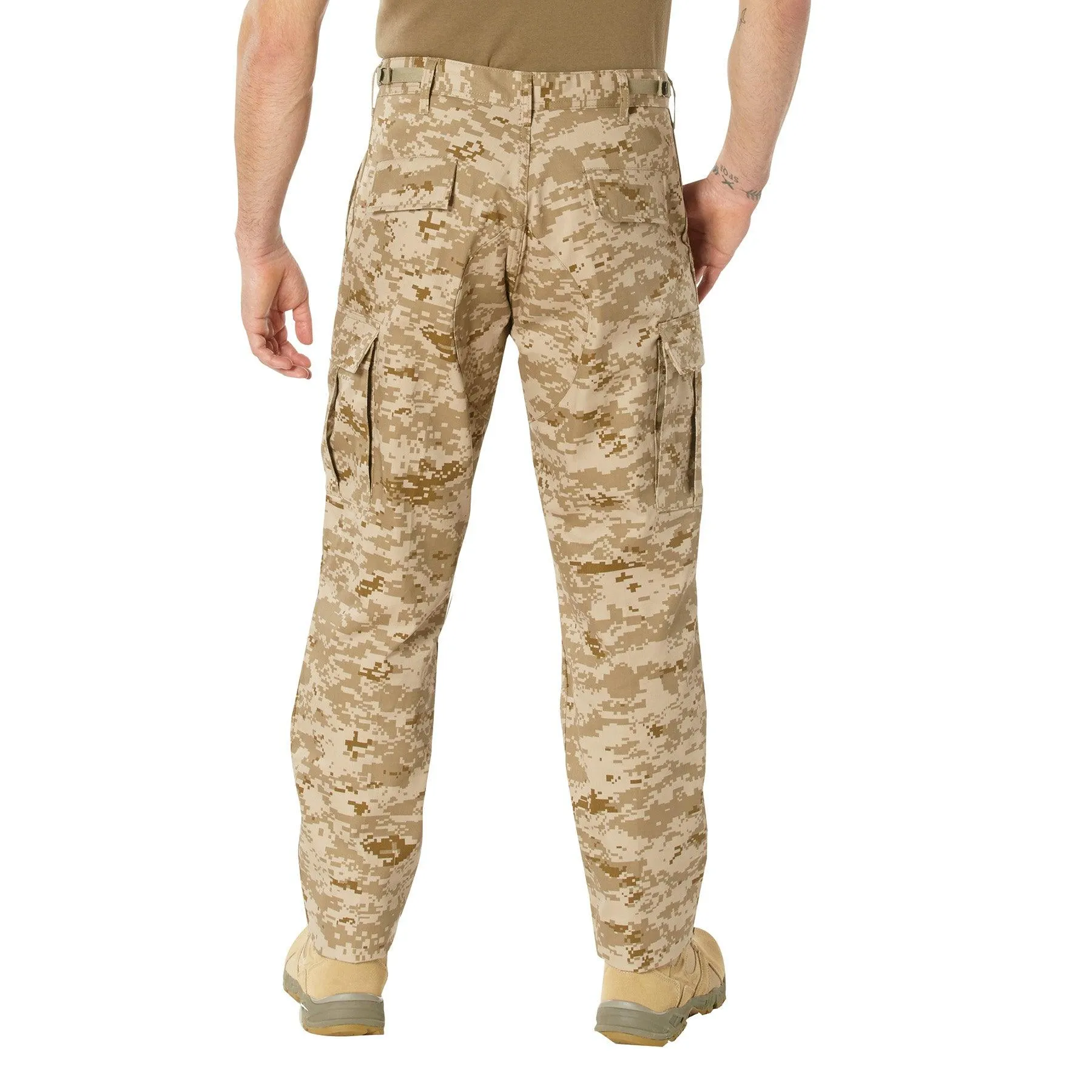 Digital Camo Tactical BDU Pants