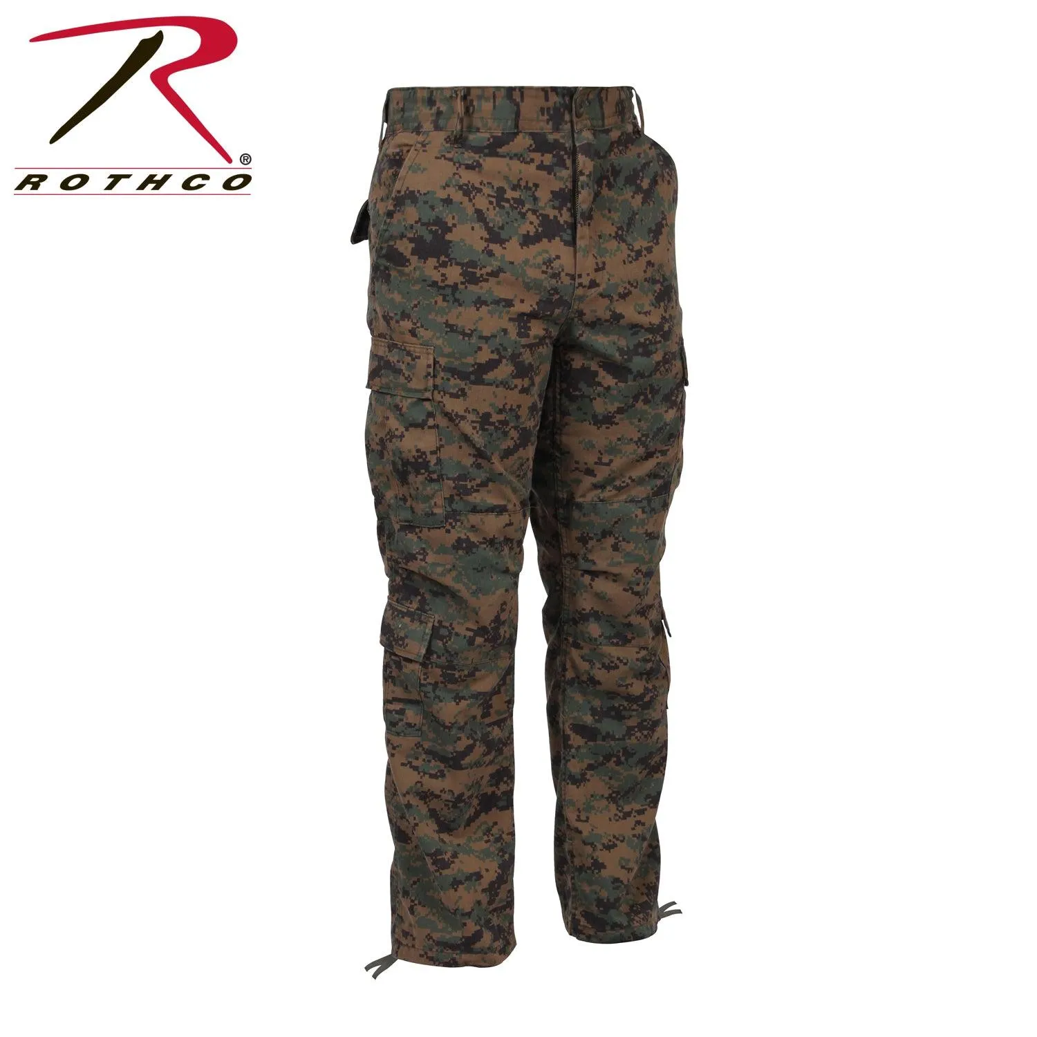 Digital Camo Tactical BDU Pants