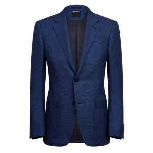 ERMENEGILDO ZEGNA Sartorial Cashmere Jacket INK BLUE